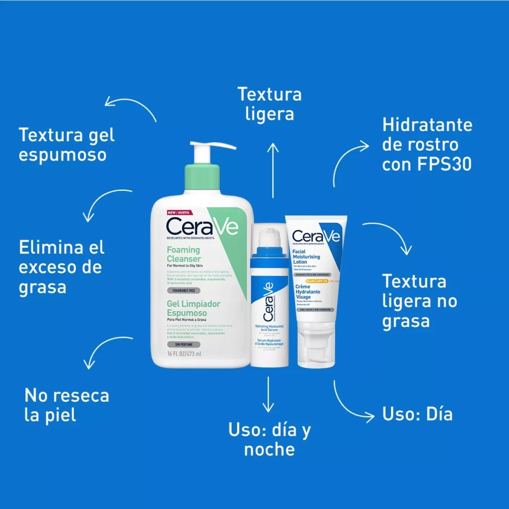 productos de limpieza facial, kit skin care