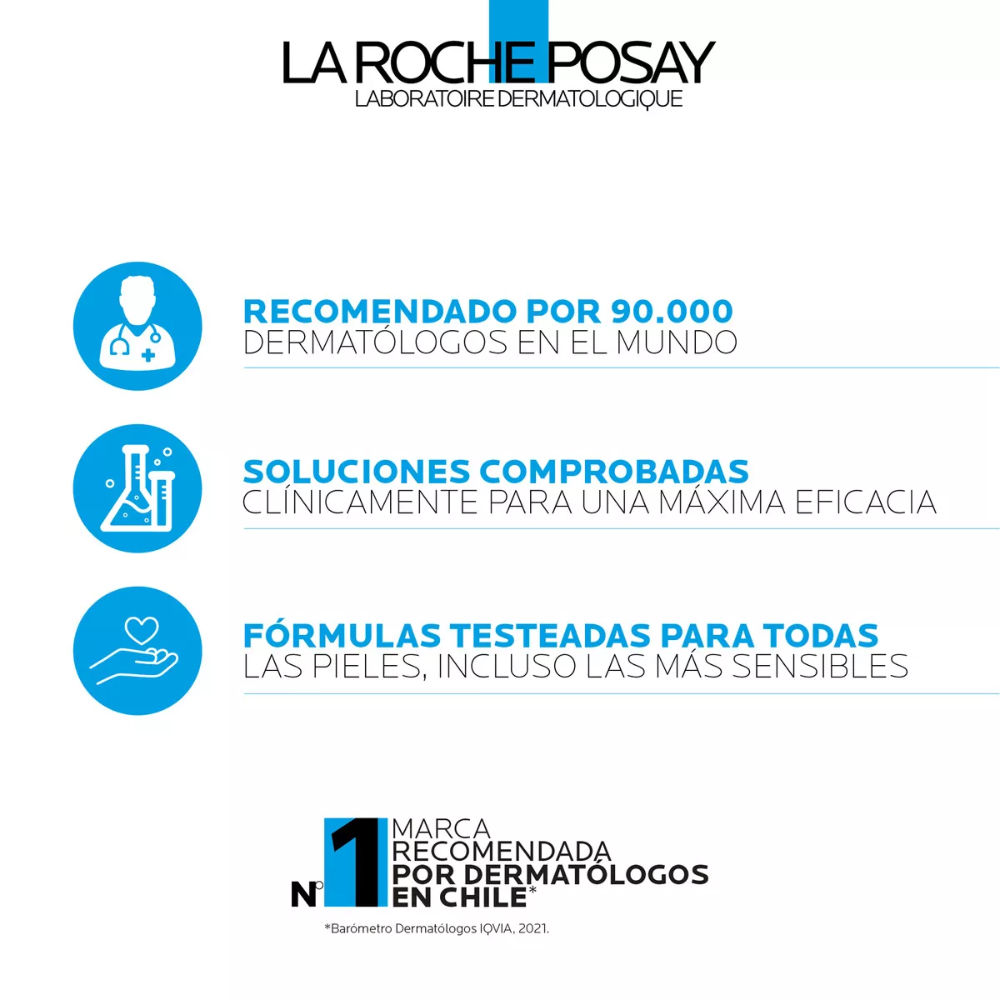 La Roche Posay Reconocido Mundialmente